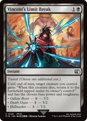 Limite Especial de Vincent / Vincent's Limit Break - Magic: The Gathering - MoxLand