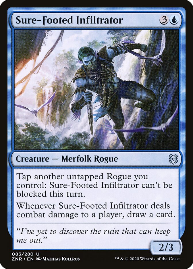 Infiltrador Passofirme / Sure-Footed Infiltrator - Magic: The Gathering - MoxLand