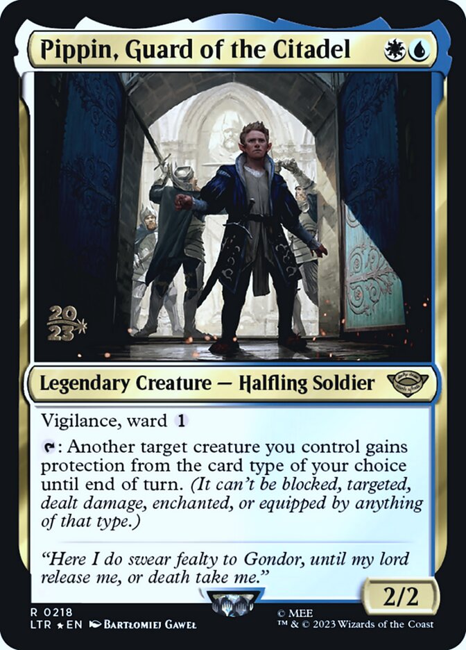 Pippin, Guarda da Cidadela / Pippin, Guard of the Citadel - Magic: The Gathering - MoxLand