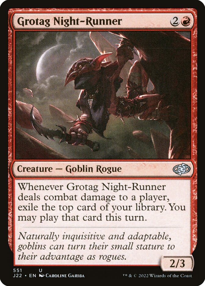 Corredor Noturno Grotag / Grotag Night-Runner - Magic: The Gathering - MoxLand