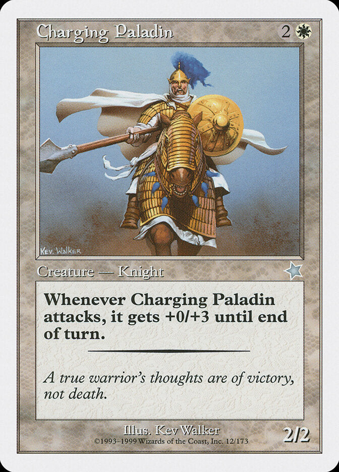 Paladino Atacante / Charging Paladin - Magic: The Gathering - MoxLand