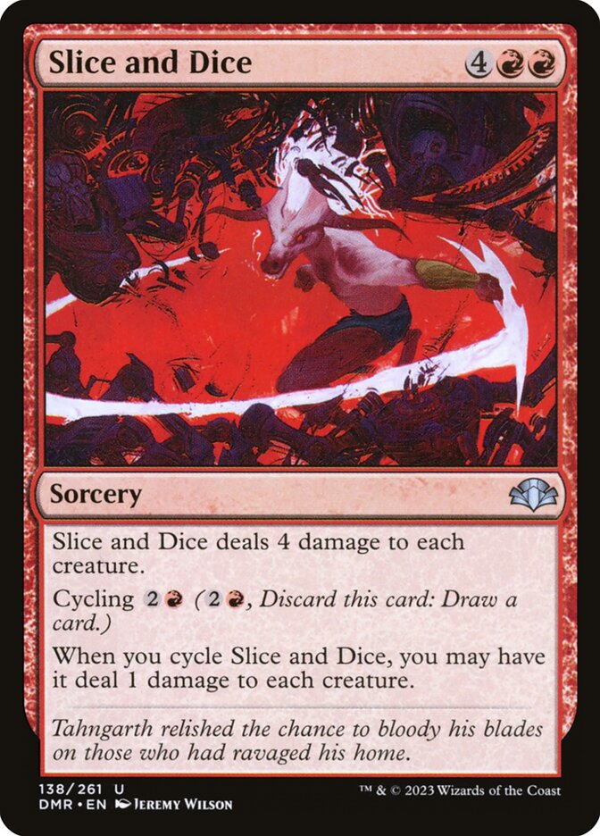 Despedaçar / Slice and Dice - Magic: The Gathering - MoxLand