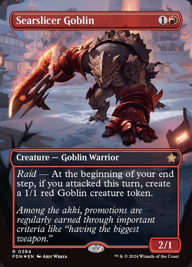 Goblin do Corte Cauterizante / Searslicer Goblin - Magic: The Gathering - MoxLand