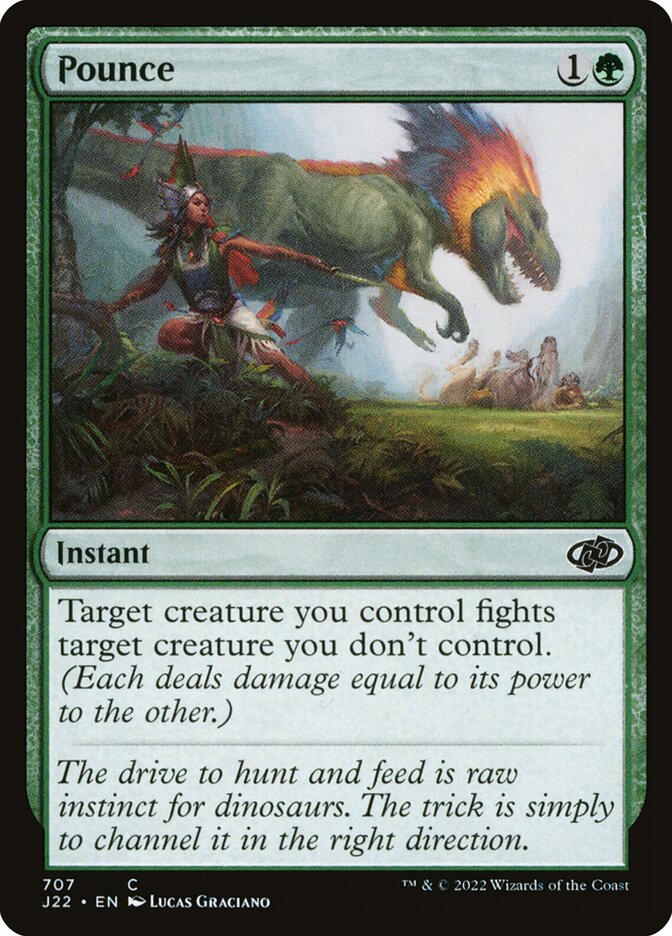 Dar o Bote / Pounce - Magic: The Gathering - MoxLand