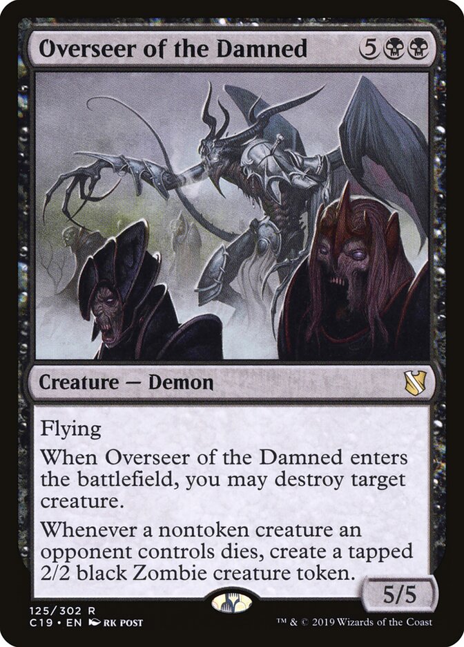 Supervisor dos Malditos / Overseer of the Damned - Magic: The Gathering - MoxLand