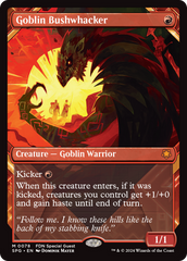 Guerrilheiro Goblin / Goblin Bushwhacker - Magic: The Gathering - MoxLand
