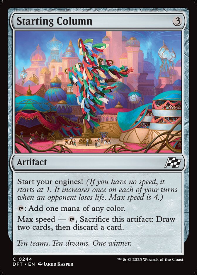 Coluna de Largada / Starting Column - Magic: The Gathering - MoxLand