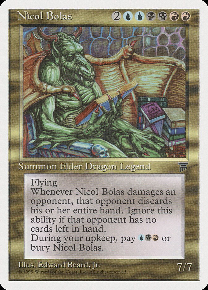 Nicol Bolas - Magic: The Gathering - MoxLand