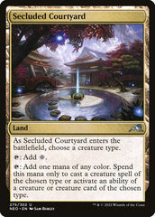 Pátio Reservado / Secluded Courtyard - Magic: The Gathering - MoxLand