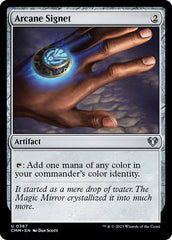 Sinete Arcano / Arcane Signet - Magic: The Gathering - MoxLand