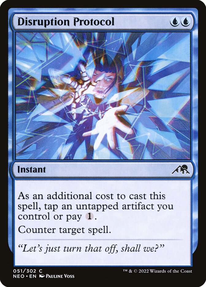 Protocolo de Perturbação / Disruption Protocol - Magic: The Gathering - MoxLand