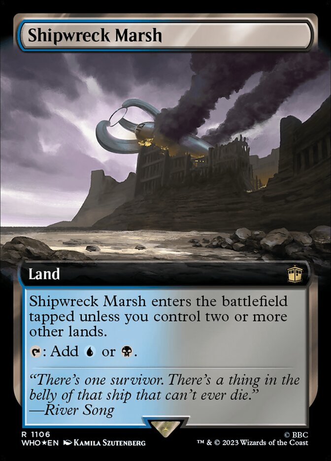Charco do Naufrágio / Shipwreck Marsh - Magic: The Gathering - MoxLand
