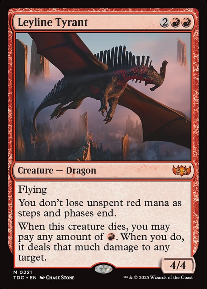 Tirano da Linha de Força / Leyline Tyrant - Magic: The Gathering - MoxLand