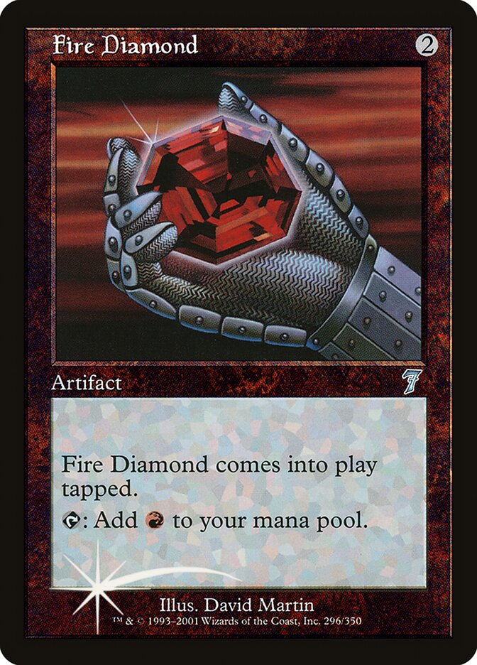 Diamante de Fogo / Fire Diamond - Magic: The Gathering - MoxLand
