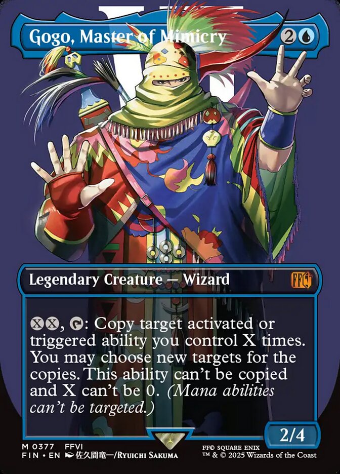 Gogo, Mestre da Imitação / Gogo, Master of Mimicry - Magic: The Gathering - MoxLand