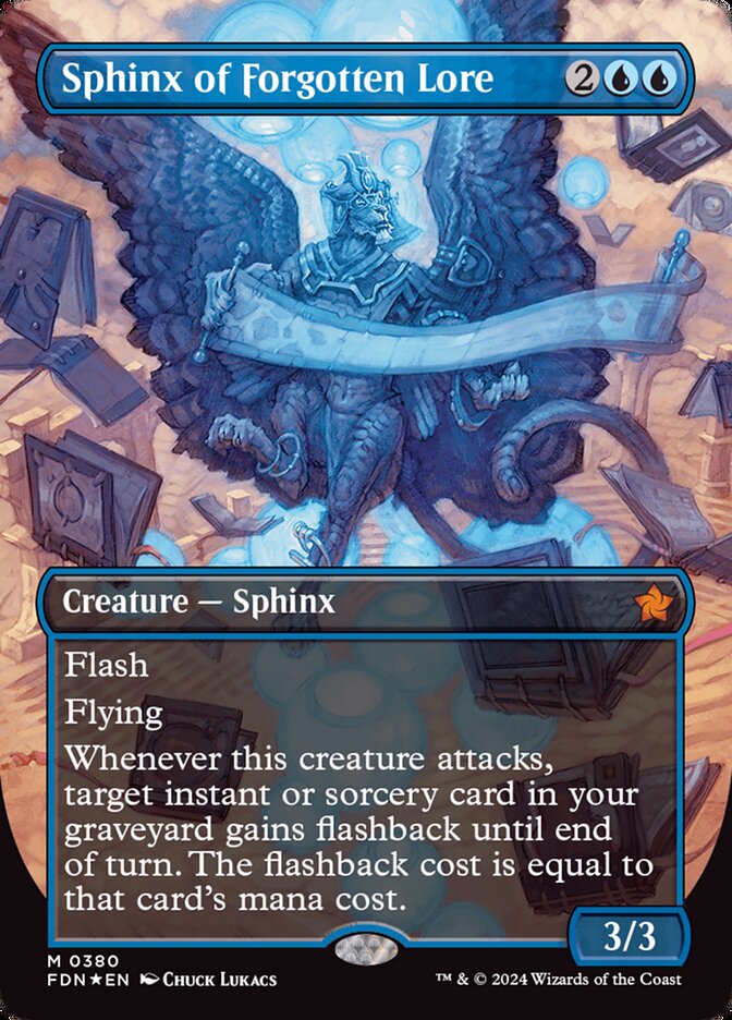 Esfinge do Conhecimento Esquecido / Sphinx of Forgotten Lore - Magic: The Gathering - MoxLand