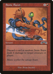 Explosão Sônica / Sonic Burst - Magic: The Gathering - MoxLand