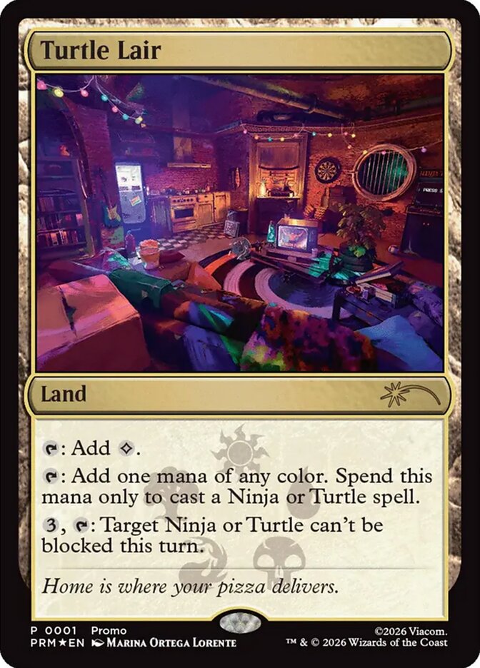 Turtle Lair - Magic: The Gathering - MoxLand