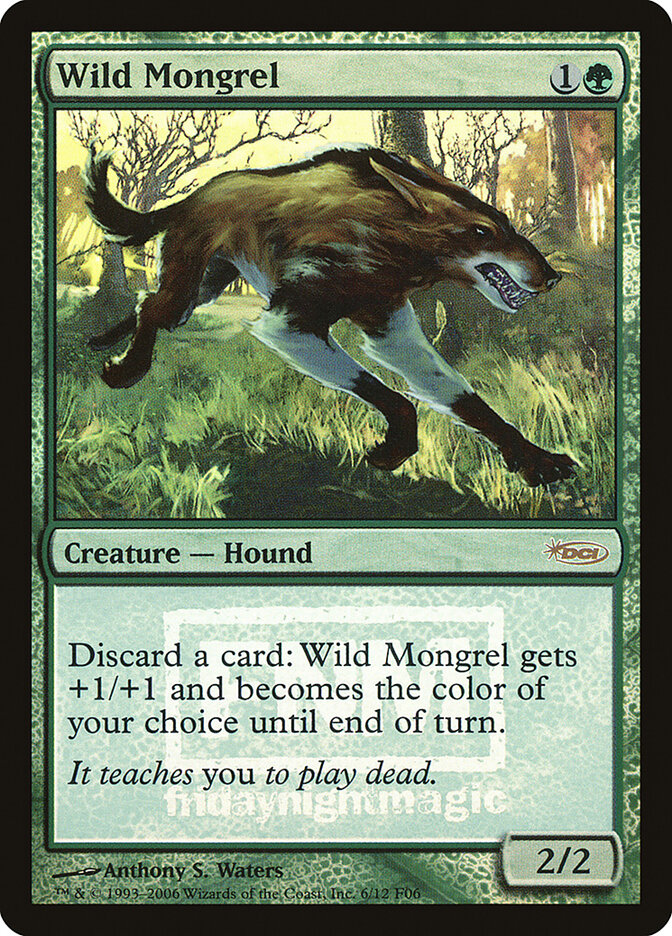 Mestiços Selvagens / Wild Mongrel - Magic: The Gathering - MoxLand
