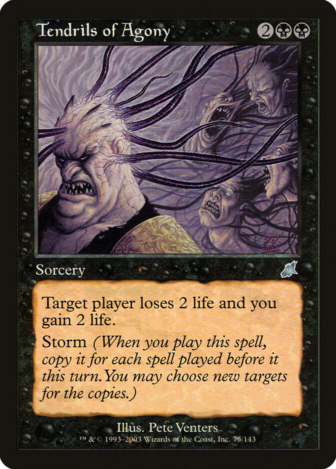 Gavinhas da Agonia / Tendrils of Agony - Magic: The Gathering - MoxLand