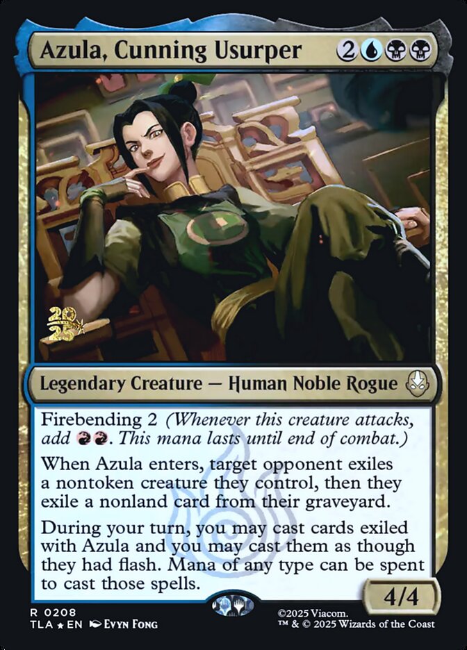 Azula, Cunning Usurper - Magic: The Gathering - MoxLand