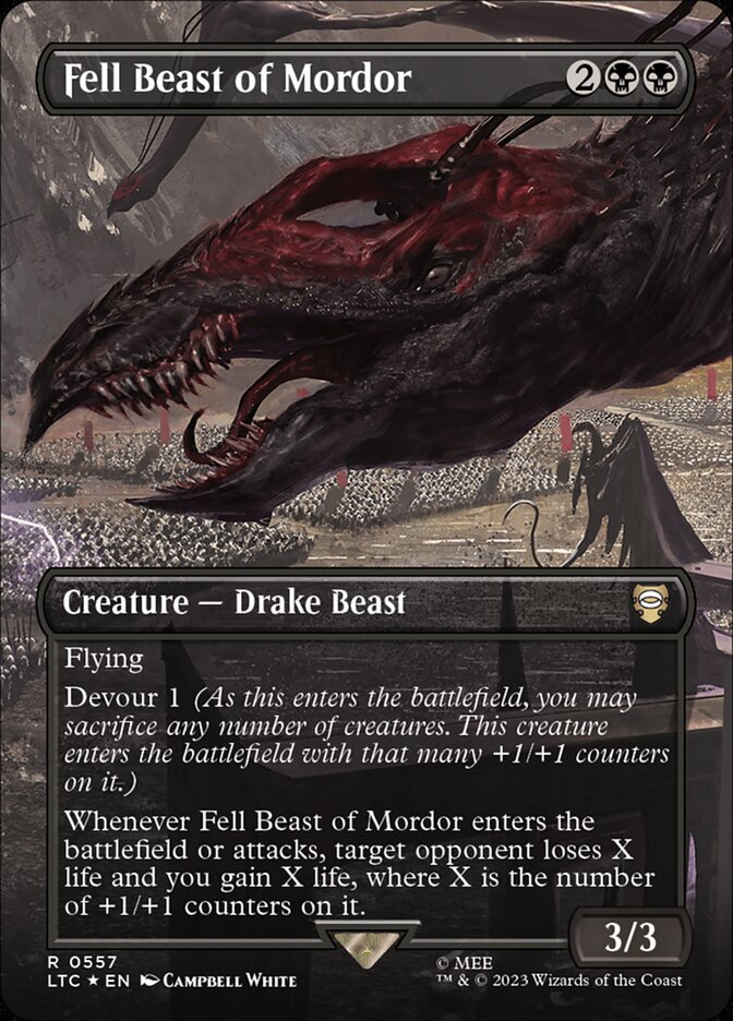 Fell Beast of Mordor - Magic: The Gathering - MoxLand