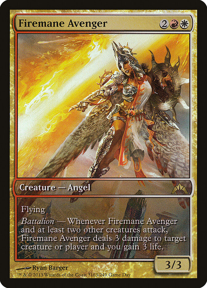Vingador Cabeleira de Fogo / Firemane Avenger - Magic: The Gathering - MoxLand