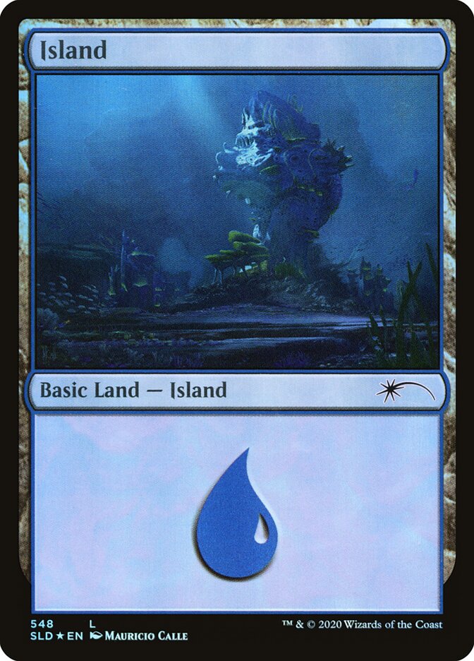 Ilha / Island - Magic: The Gathering - MoxLand