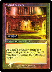 Fundição Sagrada / Sacred Foundry - Magic: The Gathering - MoxLand