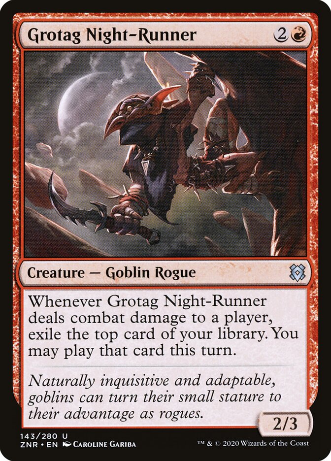 Corredor Noturno Grotag / Grotag Night-Runner - Magic: The Gathering - MoxLand