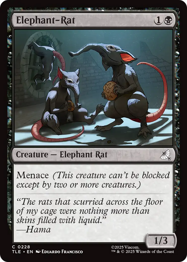 Rato-elefante / Elephant-Rat - Magic: The Gathering - MoxLand