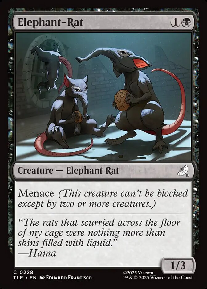 Rato-elefante / Elephant-Rat - Magic: The Gathering - MoxLand