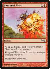 Explosão de Metralha / Shrapnel Blast - Magic: The Gathering - MoxLand