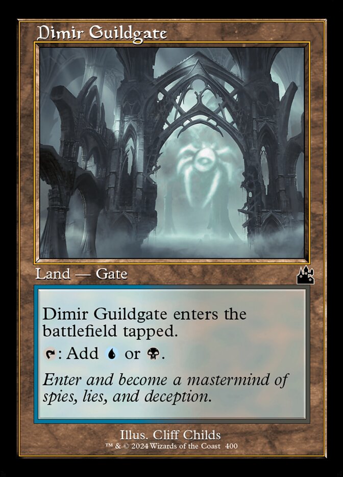 Portão da Guilda Dimir / Dimir Guildgate - Magic: The Gathering - MoxLand