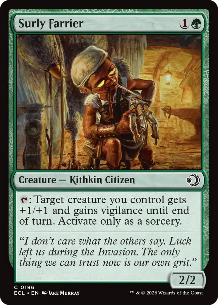 Ferradora Grosseira / Surly Farrier - Magic: The Gathering - MoxLand