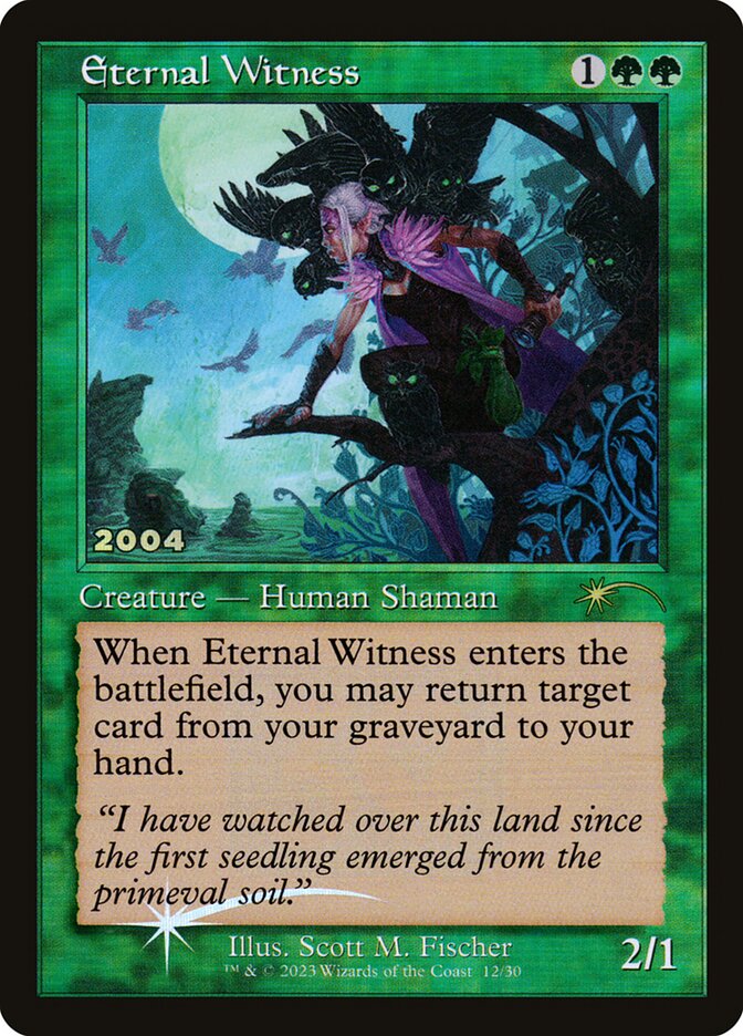 Testemunha Eterna / Eternal Witness - Magic: The Gathering - MoxLand