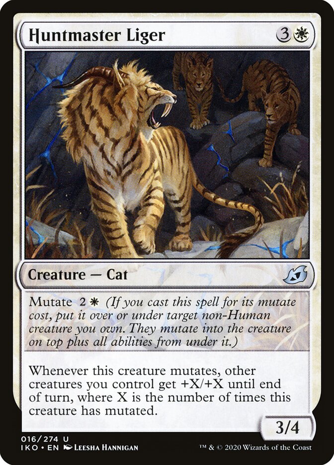 Ligre Mestre de Caça / Huntmaster Liger - Magic: The Gathering - MoxLand