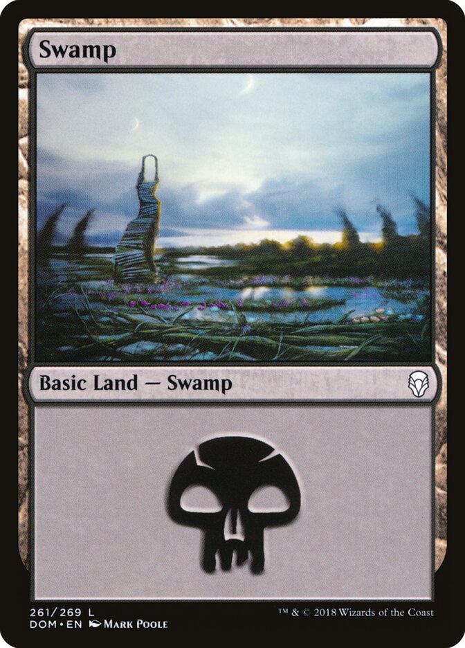 Pântano / Swamp - Magic: The Gathering - MoxLand