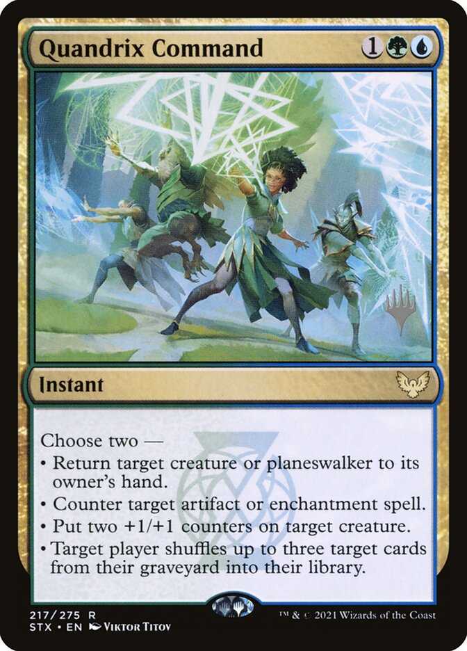 Comando de Quandrix / Quandrix Command - Magic: The Gathering - MoxLand