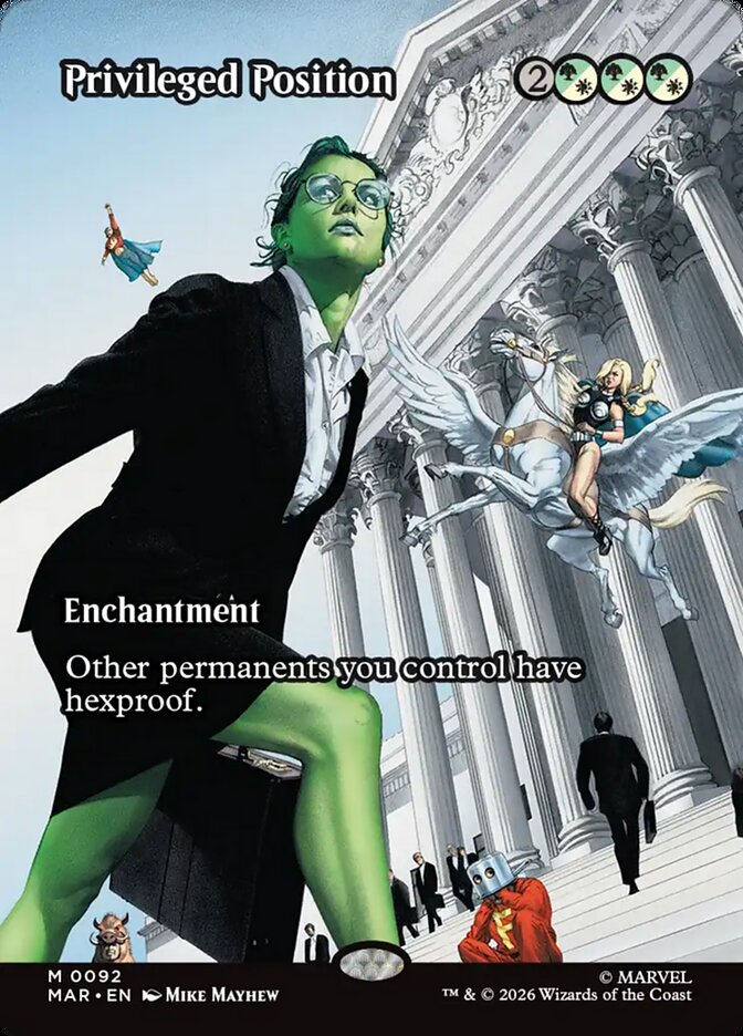 Posição Privilegiada / Privileged Position - Magic: The Gathering - MoxLand