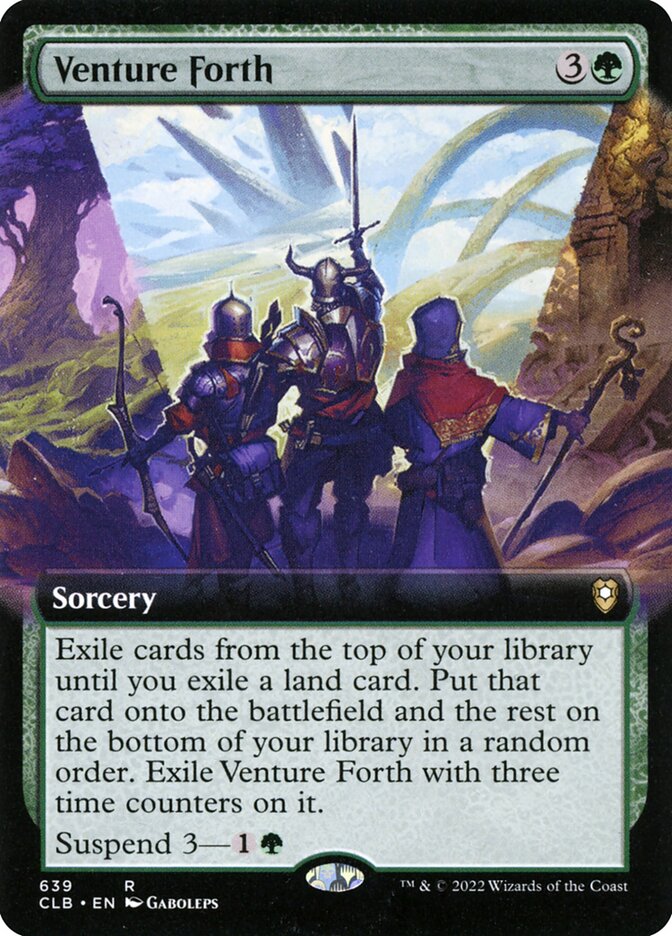 Seguir em Frente / Venture Forth - Magic: The Gathering - MoxLand