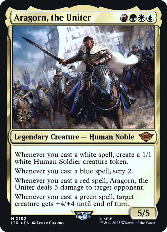 Aragorn, o Unificador / Aragorn, the Uniter - Magic: The Gathering - MoxLand