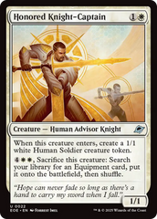 Cavaleiro-Capitão Honrado / Honored Knight-Captain - Magic: The Gathering - MoxLand