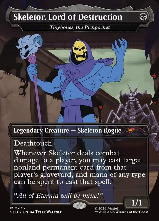 Ossinhos, o Trombadinha / Tinybones, the Pickpocket - Magic: The Gathering - MoxLand