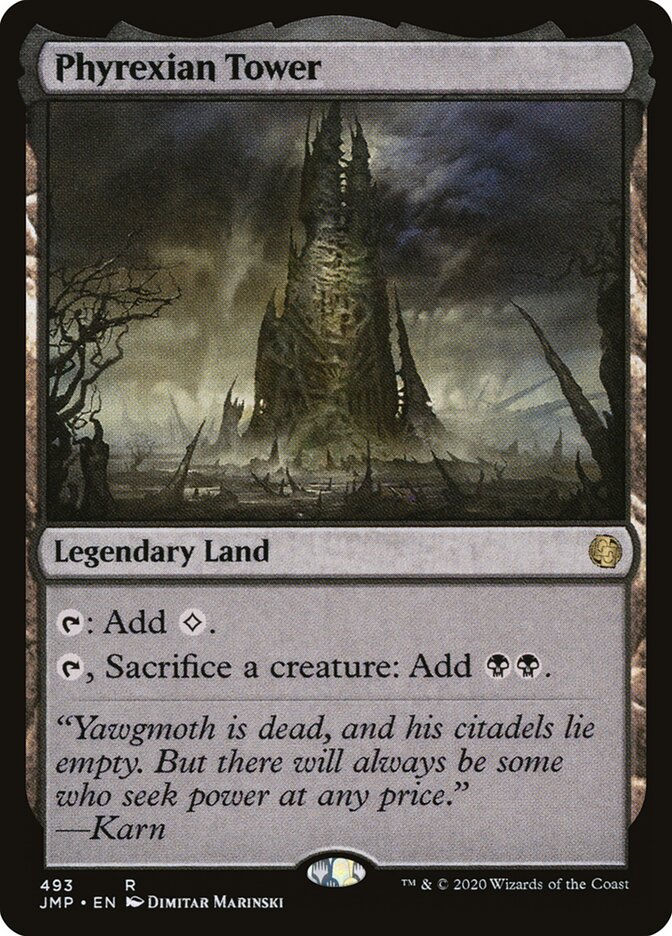 Torre Phyrexiana / Phyrexian Tower - Magic: The Gathering - MoxLand
