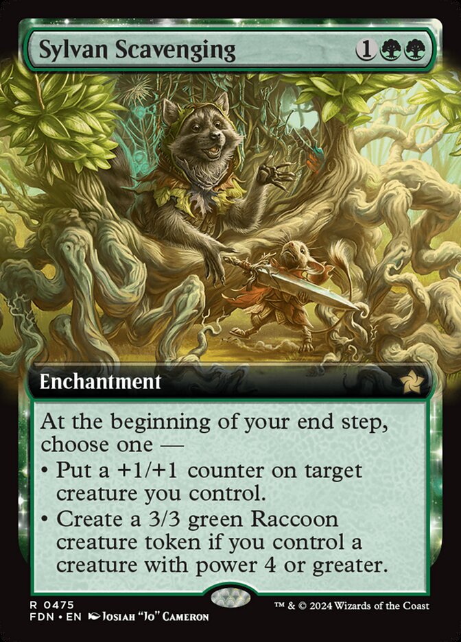 Escamoteação Silvestre / Sylvan Scavenging - Magic: The Gathering - MoxLand