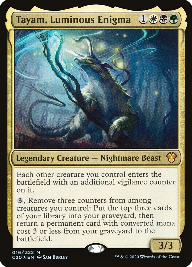 Tayam, Enigma Luminoso / Tayam, Luminous Enigma - Magic: The Gathering - MoxLand