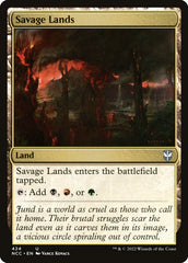 Terras Selvagens / Savage Lands - Magic: The Gathering - MoxLand