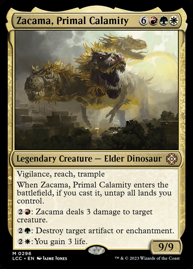 Zacama, Calamidade Primordial / Zacama, Primal Calamity - Magic: The Gathering - MoxLand