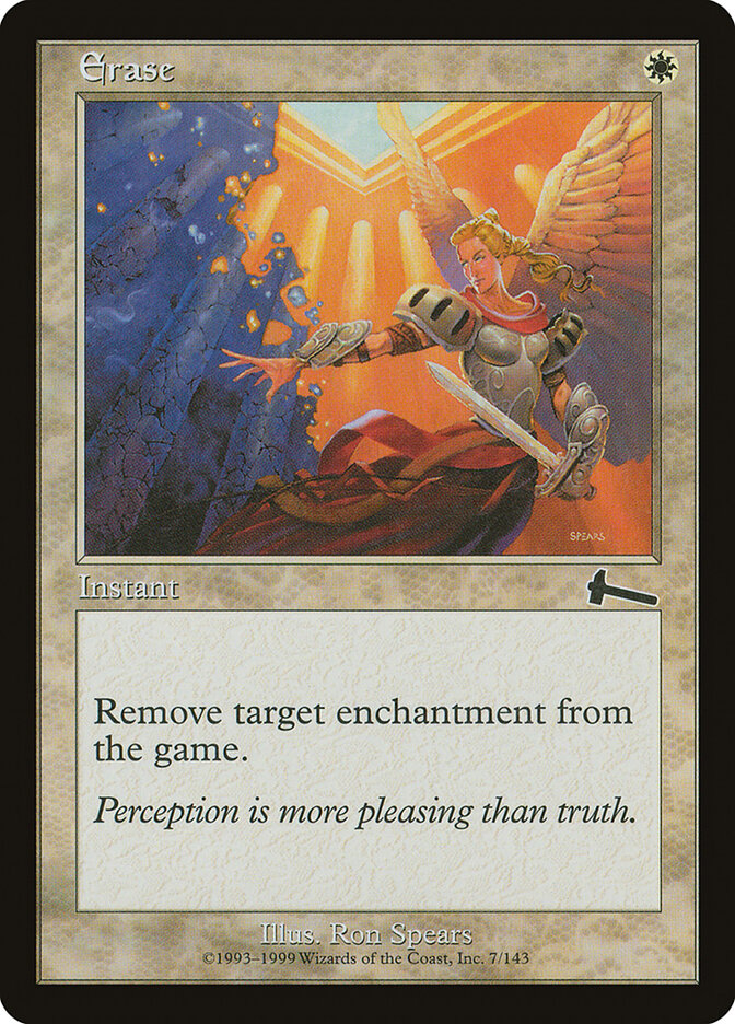 Apagar / Erase - Magic: The Gathering - MoxLand